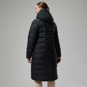 Women's Embo 4in1 Down Insulated Long Jacket - Black^Berghaus Flash Sale