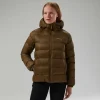 Women's Ewden Synthetic Insulated Jacket - Brown^Berghaus Discount
