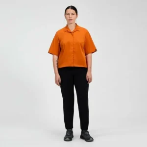 Women's Explorer Short Sleeve Overshirt - Orange^Berghaus Shop