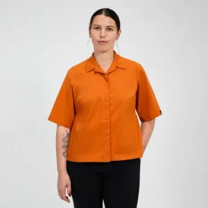 Women's Explorer Short Sleeve Overshirt - Orange^Berghaus Shop