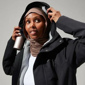 Women's Foxghyll Hooded Parka - Black/Grey^Berghaus Flash Sale