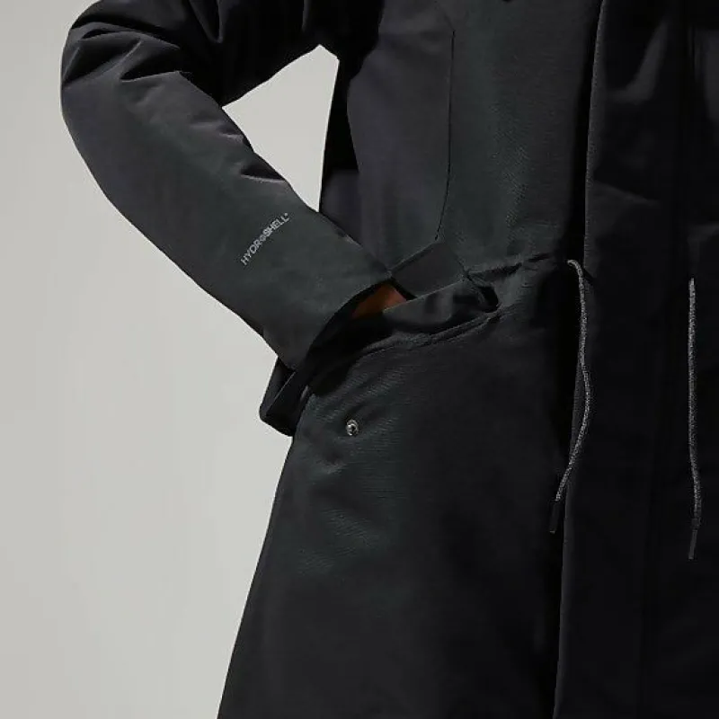 womens_foxghyll_hooded_pa_11.webp Women's Foxghyll Hooded Parka - Black/Grey^Berghaus Flash Sale