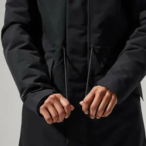 Women's Foxghyll Hooded Parka - Black/Grey^Berghaus Flash Sale