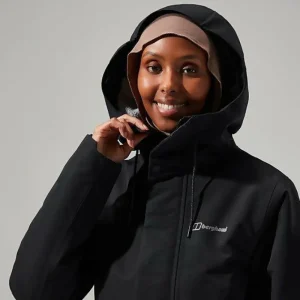 Women's Foxghyll Hooded Parka - Black/Grey^Berghaus Flash Sale