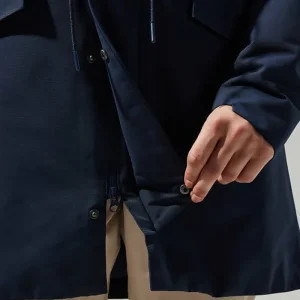 Women's Foxghyll Hooded Parka - Dark Blue/Natural^Berghaus Hot