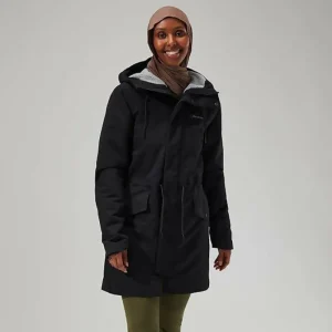 Women's Foxghyll Hooded Parka - Black/Grey^Berghaus Flash Sale