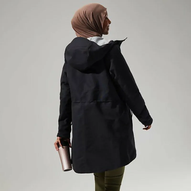 womens_foxghyll_hooded_pa_6.webp Women's Foxghyll Hooded Parka - Black/Grey^Berghaus Flash Sale