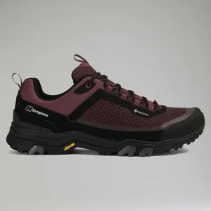 Women's Ground Attack Active Gore-Tex Shoe - Black/Purple^Berghaus Clearance