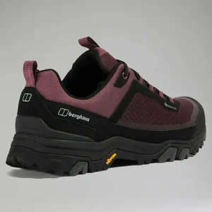 Women's Ground Attack Active Gore-Tex Shoe - Black/Purple^Berghaus Clearance