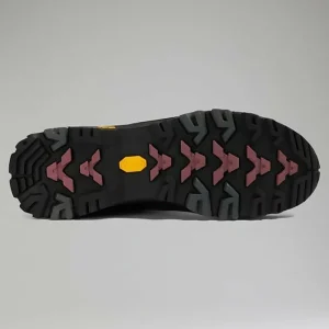 Women's Ground Attack Active Gore-Tex Shoe - Black/Purple^Berghaus Clearance