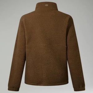 Women's Hawksker Half Zip Fleece - Brown^Berghaus Shop