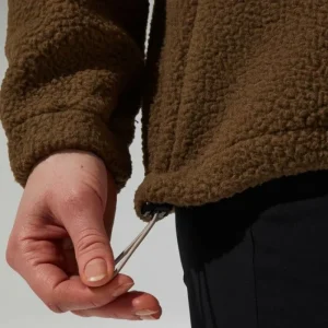 Women's Hawksker Half Zip Fleece - Brown^Berghaus Shop