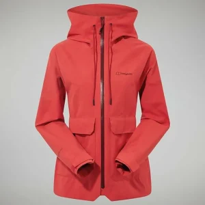 Women's Highraise Jacket - Red^Berghaus Cheap