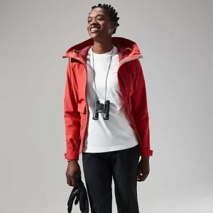 Women's Highraise Jacket - Red^Berghaus Cheap