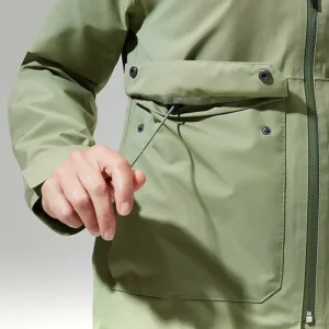 Women's Highraise Waterproof Jacket - Green^Berghaus Best Sale