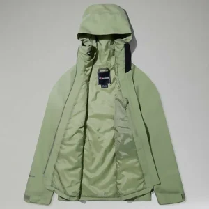 Women's Highraise Waterproof Jacket - Green^Berghaus Best Sale