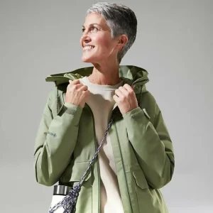 Women's Highraise Waterproof Jacket - Green^Berghaus Best Sale