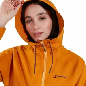 Women's Highraise Waterproof Jacket - Yellow^Berghaus New