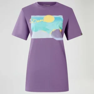 Women's Hill Hazed Short Sleeve Tee - Purple^Berghaus Cheap