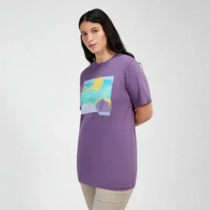 Women's Hill Hazed Short Sleeve Tee - Purple^Berghaus Cheap