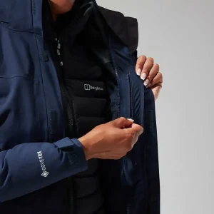 Women's Hillwalker Interactive Jacket - Dark Blue^Berghaus Discount