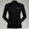 Women's Ivyhill Half Zip Top - Black^Berghaus Best Sale
