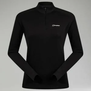Women's Ivyhill Half Zip Top - Black^Berghaus Best Sale