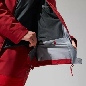 Women's MTN Arete Descend GTX Jacket - Red^Berghaus Flash Sale