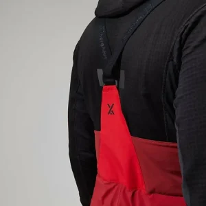 Women's MTN Arete Descend GTX Bib Pants - Red^Berghaus Best Sale