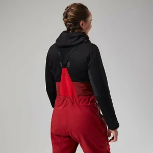Women's MTN Arete Descend GTX Bib Pants - Red^Berghaus Best Sale