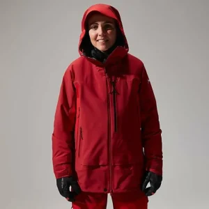Women's MTN Arete Descend GTX Jacket - Red^Berghaus Flash Sale