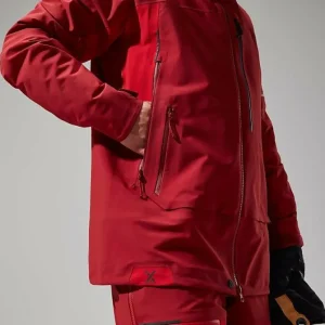 Women's MTN Arete Descend GTX Jacket - Red^Berghaus Flash Sale