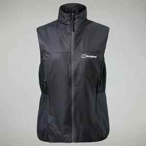 Women's MTN Arete LB Synthetic Vest - Grey/Black^Berghaus Outlet