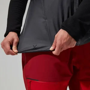 Women's MTN Arete LB Synthetic Vest - Grey/Black^Berghaus Outlet