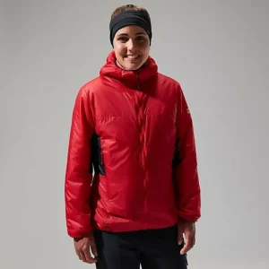 Women's MTN Arete LB Synthetic Hoody - Red/Black^Berghaus Online