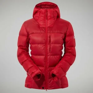 Women's MTN Arete Ultra Down Hoody - Red^Berghaus Hot