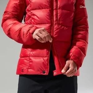 Women's MTN Arete Ultra Down Hoody - Red^Berghaus Hot