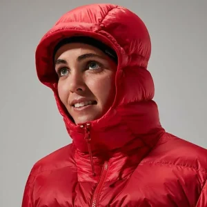 Women's MTN Arete Ultra Down Hoody - Red^Berghaus Hot