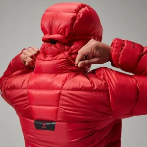 Women's MTN Arete Ultra Down Hoody - Red^Berghaus Hot