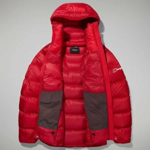 Women's MTN Arete Ultra Down Hoody - Red^Berghaus Hot
