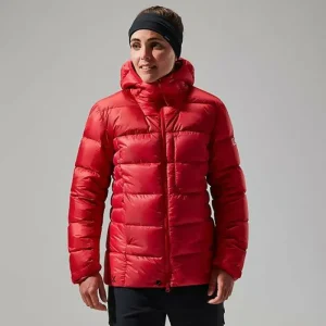 Women's MTN Arete Ultra Down Hoody - Red^Berghaus Hot