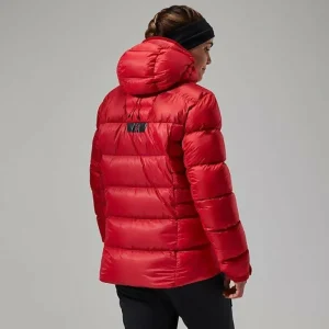 Women's MTN Arete Ultra Down Hoody - Red^Berghaus Hot