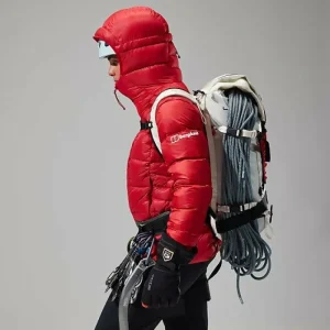 Women's MTN Arete Ultra Down Hoody - Red^Berghaus Hot