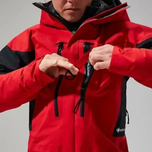 Women's MTN Guide GTX Pro Jacket - Red/Black^Berghaus Flash Sale