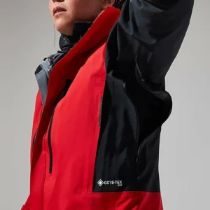 Women's MTN Guide GTX Pro Jacket - Red/Black^Berghaus Flash Sale
