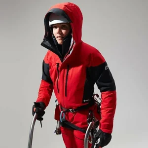 Women's MTN Guide GTX Pro Jacket - Red/Black^Berghaus Flash Sale