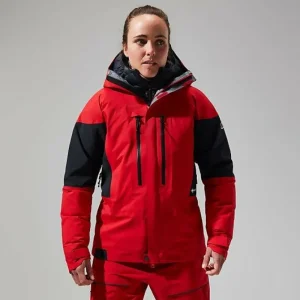 Women's MTN Guide GTX Pro Jacket - Red/Black^Berghaus Flash Sale