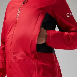 Women's MTN Guide Hyper Alpha Jacket - Red/Black^Berghaus Clearance