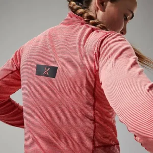 Women's MTN Guide Long Sleeve Half Zip - Red^Berghaus Cheap