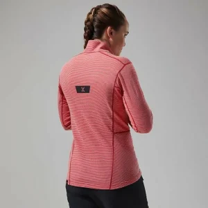 Women's MTN Guide Long Sleeve Half Zip - Red^Berghaus Cheap